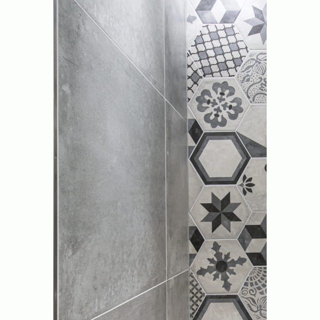 PrimeCollection UniPLUS Smoke Bodenfliese rektifiziert 60x60 cm