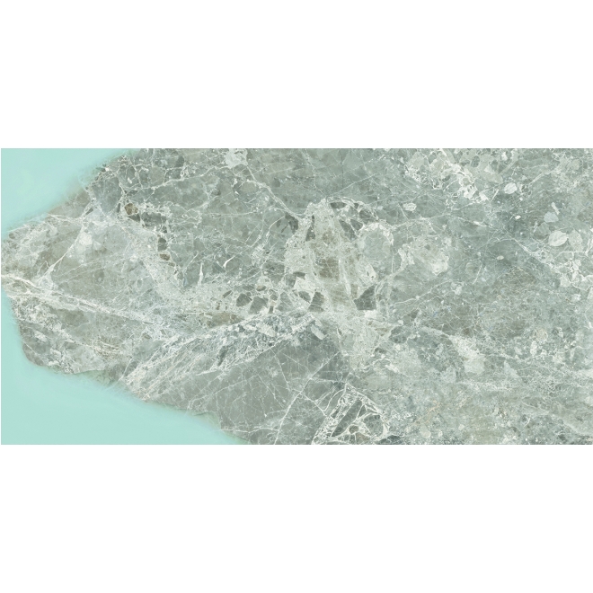 Provenza Unique Marble Boden- und Wandfliese Ambra Moon Grey glänzend 60x120 cm