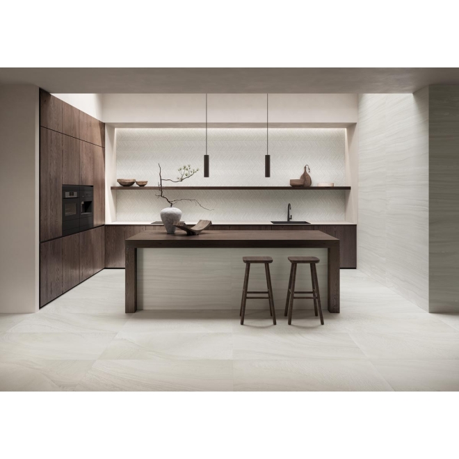 Provenza Varana Stone Boden- und Wandfliese Light Grey Vein Cut Silktech 30x60 cm 