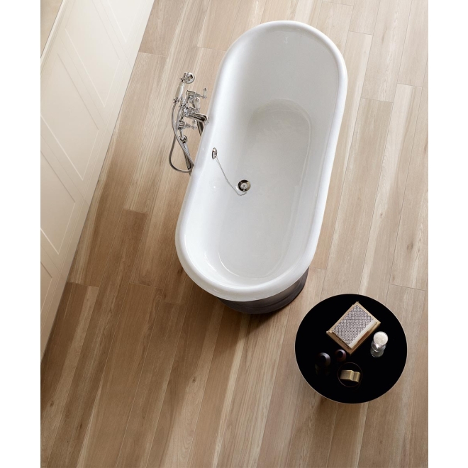 Florim Creative Design Wooden Tile Almond Strukturiert Bodenfliese 20x120 cm