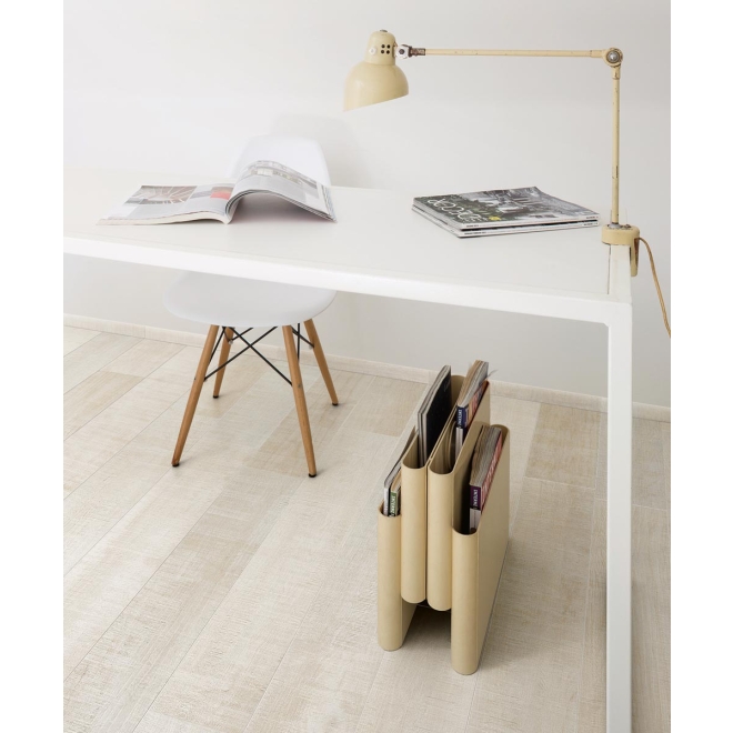 Florim Creative Design Wooden Tile White Strukturiert Bodenfliese 20x120 cm