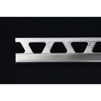 Schlüter, Quadec-E Schienen, edelstahl gebürstet, Quadec-E Q90EB