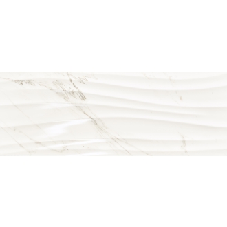 Love Tiles Precious Calacatta Shine Wanddekor Flux 45x120 cm