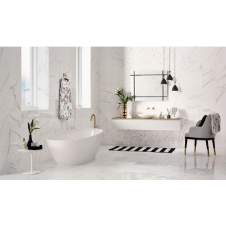 Love Tiles Precious Calacatta Shine Wanddekor Beloved 35x100 cm