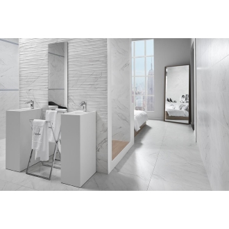 Keraben Evoque Wandfliese blanco 30x90 cm