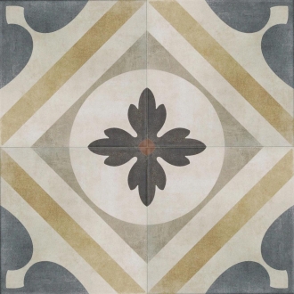 PrimeCollection London Bodenfliese und Wandfliese Dekor Whitechapel 20x20 cm