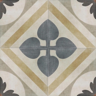 PrimeCollection London Bodenfliese und Wandfliese Dekor Whitechapel 20x20 cm