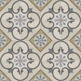 PrimeCollection London Bodenfliese und Wandfliese Dekor Soho 20x20 cm