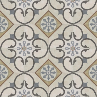 PrimeCollection London Bodenfliese und Wandfliese Dekor Soho 20x20 cm