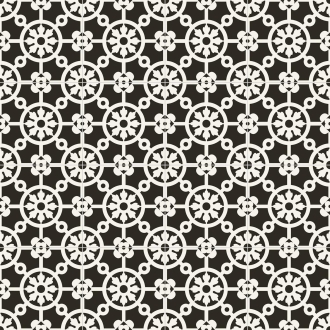 PrimeCollection Paris Bodenfliese und Wandfliese Bercy Nero 20x20 cm