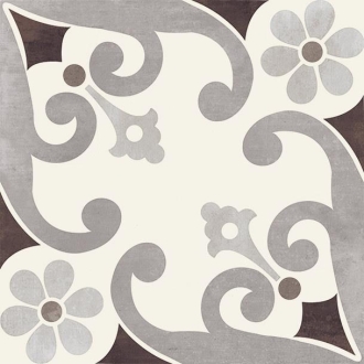 PrimeCollection Paris Bodenfliese und Wandfliese Montmartre Marrone 20x20 cm