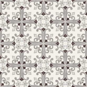 PrimeCollection Paris Bodenfliese und Wandfliese Montmartre Marrone 20x20 cm