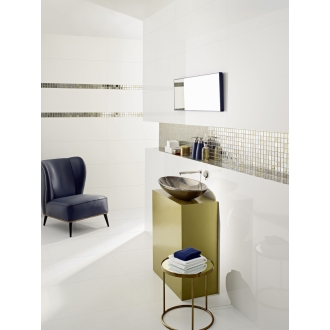 Love Tiles Light Branco Brilho 45x120cm Wandfliese