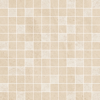 Margres Concept Mosaik 2,5x2,5 White-Mix anpoliert 30x30 cm