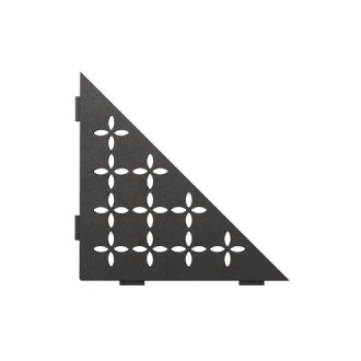 Schlüter Wandablage SHELF-E Dunkelanthrazit 210x210 mm