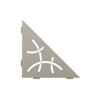 Schlüter Wandablage SHELF-E Steingrau 210x210 mm