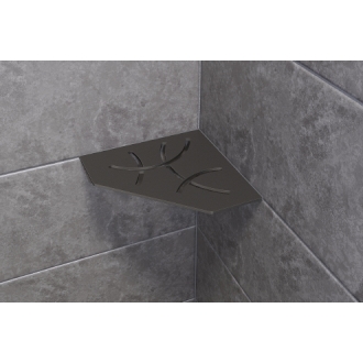 Schlüter Wandablage SHELF-E Dunkelanthrazit 195x195 mm