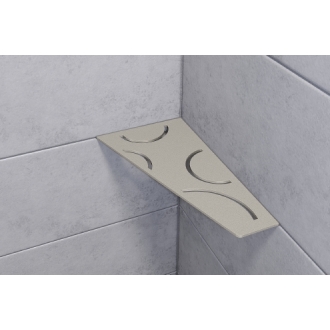 Schlüter Wandablage SHELF-E Steingrau 154x295 mm