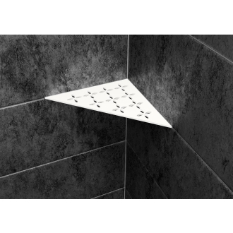 Schlüter Wandablage SHELF-E Brillantweiß matt 210x210 mm