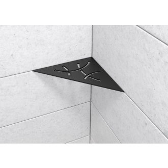 Schlüter Wandablage SHELF-E Graphitschwarz matt 210x210 mm