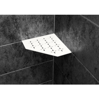 Schlüter Wandablage SHELF-E Brillantweiß matt 195x195 mm