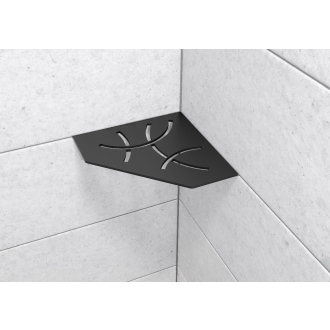 Schlüter Wandablage SHELF-E Graphitschwarz matt 195x195 mm