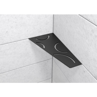 Schlüter Wandablage SHELF-E Graphitschwarz matt 154x295 mm