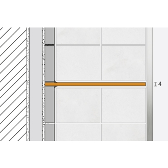 Schlüter Wandablage SHELF-N Bronze 300x87 mm