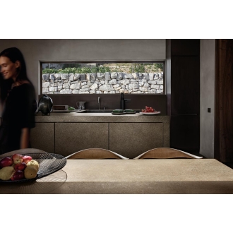 Florim Creative Design Sensi Taupe Fossil R+PTV Boden- und Wandfliese 40x80 cm