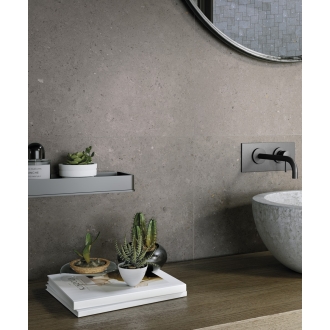 Pastorelli Biophilic Wand- und Bodenfliese Dark Grey 20x120 cm