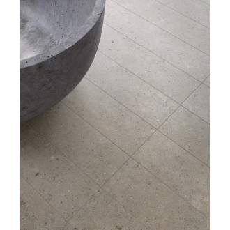 Pastorelli Biophilic Wand- und Bodenfliese Greige 20x120 cm