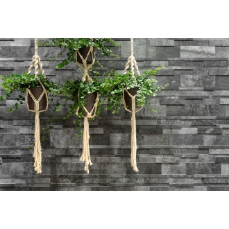 PrimeCollection Cima di Castello Dekor Muretto Nero 30x60 cm