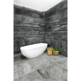 PrimeCollection Cima di Castello Dekor Muretto Nero 30x60 cm