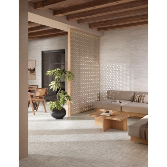 Mirage Nöriven Pure Cross NV 01 Spazzolato Boden- und Wandfliese 60x120 cm