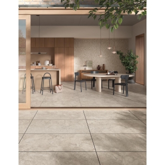 Mirage Nöriven Cream Cross NV 03 Spazzolato Boden- und Wandfliese 120x120 cm