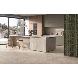 Mirage Nöriven Cream Cross NV 03 Spazzolato Boden- und Wandfliese 120x120 cm