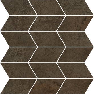 Love Tiles Metallic Carbon Mosaik Arrow Matte 35x35 cm