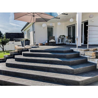 PrimeCollection Nevada Grau Terrassenplatte 40x80