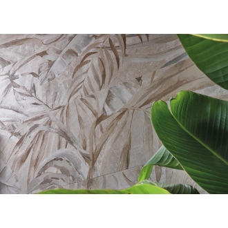 Keraben Idyllic Wandfliese Palms Art Multicolor Vecchio 40x120 cm