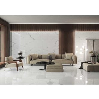 Keraben Idyllic Boden- und Wandfliese Statuario White Starlight 60x120 cm