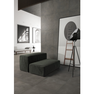 Provenza Karman Antracite Boden- und Wandfliese 90x90 cm