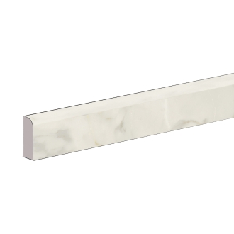 Blustyle Starlight Calacatta Supreme Smooth Sockel 5,5x60 cm