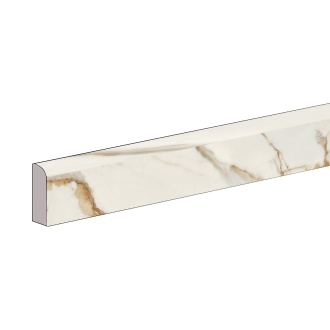 Blustyle Starlight Versilia Gold Smooth Sockel 5,5x60 cm