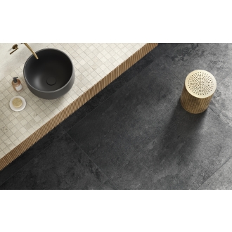 PrimeCollection Lavaredo Boden- und Wandfliese Antracite 120x120 cm