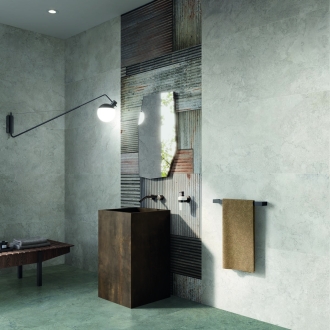 Flaviker Art Walls Metal Natural Dekorfliese 60x120 cm