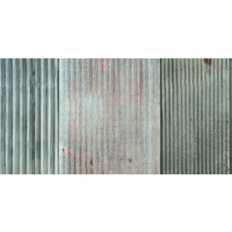 Flaviker Art Walls Metal Natural Dekorfliese 60x120 cm