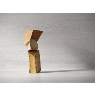 Flaviker Double Linear Grey Boden- und Wandfliese Natural 80x80 cm