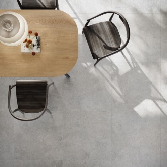 Flaviker Double Plain Grey Boden- und Wandfliese Natural 80x160 cm