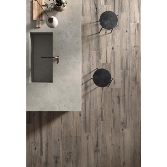 Flaviker Nordik Wood Bodenfliese Brown 20x120 cm - Stärke: 9 mm