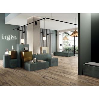 Flaviker Nordik Wood Bodenfliese Gold 20x120 cm - Stärke: 9 mm - GRIP